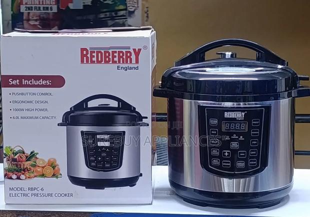 Redberry 6l Digital Electric Pressure Cooker Multi-Function Smart Pot - main view