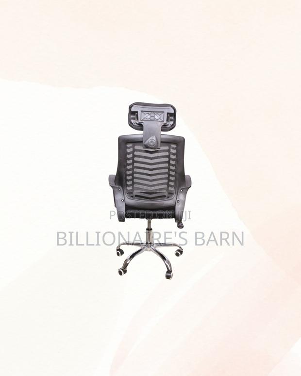 Secretarial Mesh Chair Adjustable Headrest for Office Durable Solution - thumbnail 4