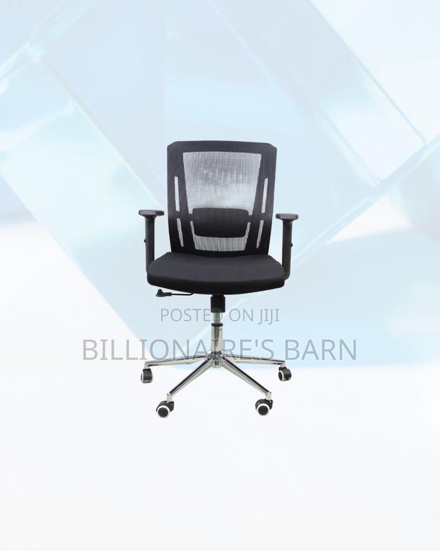 The Barn Origin Chair Mid Back Chrome Base Durable Office Solution - thumbnail 2