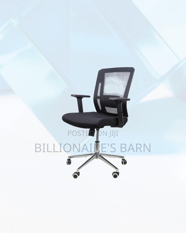 The Barn Origin Chair Mid Back Chrome Base Durable Office Solution - thumbnail 3