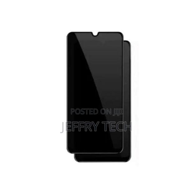 Privacy Screen Protector for Samsung A25 - Black
