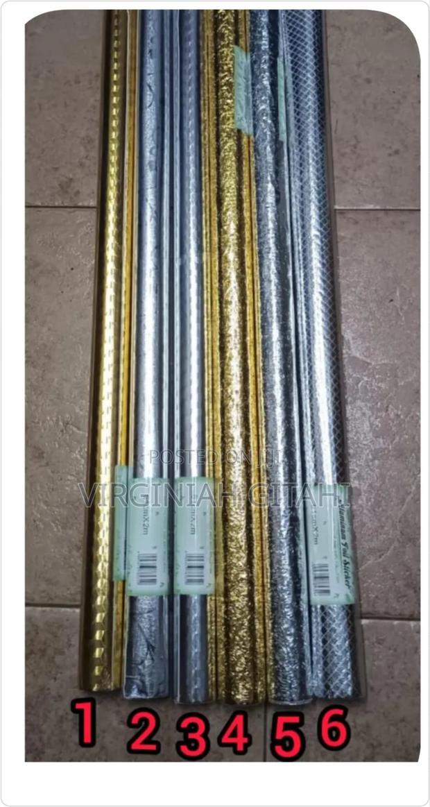 Aluminium Foil Stickers* *Size 61cm by 2m