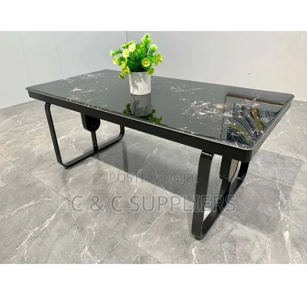 Coffee Tables; Ultra-Stone Coffee Table Durable Easy to Clean