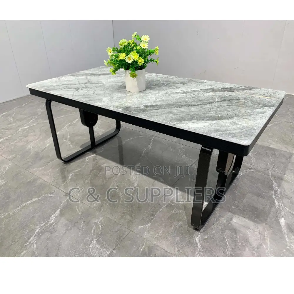 Coffee Tables; Ultra-Stone Coffee Table Durable Easy to Clean