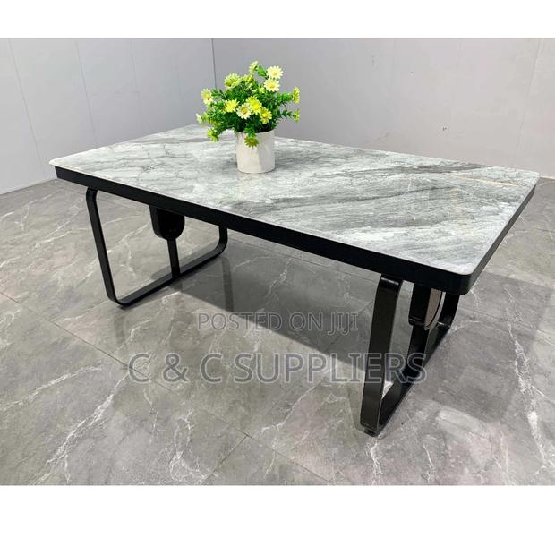 Coffee Tables; Ultra-Stone Coffee Table Durable Easy to Clean - thumbnail 4