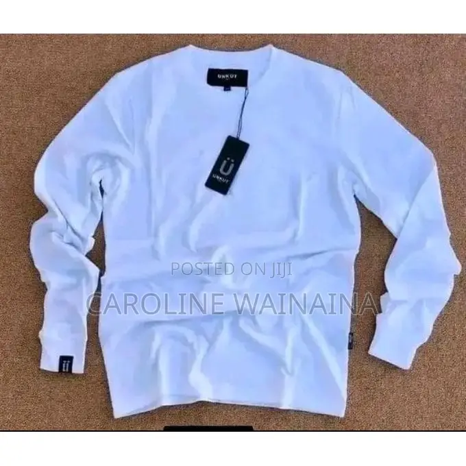 White Classy Sweatshirts