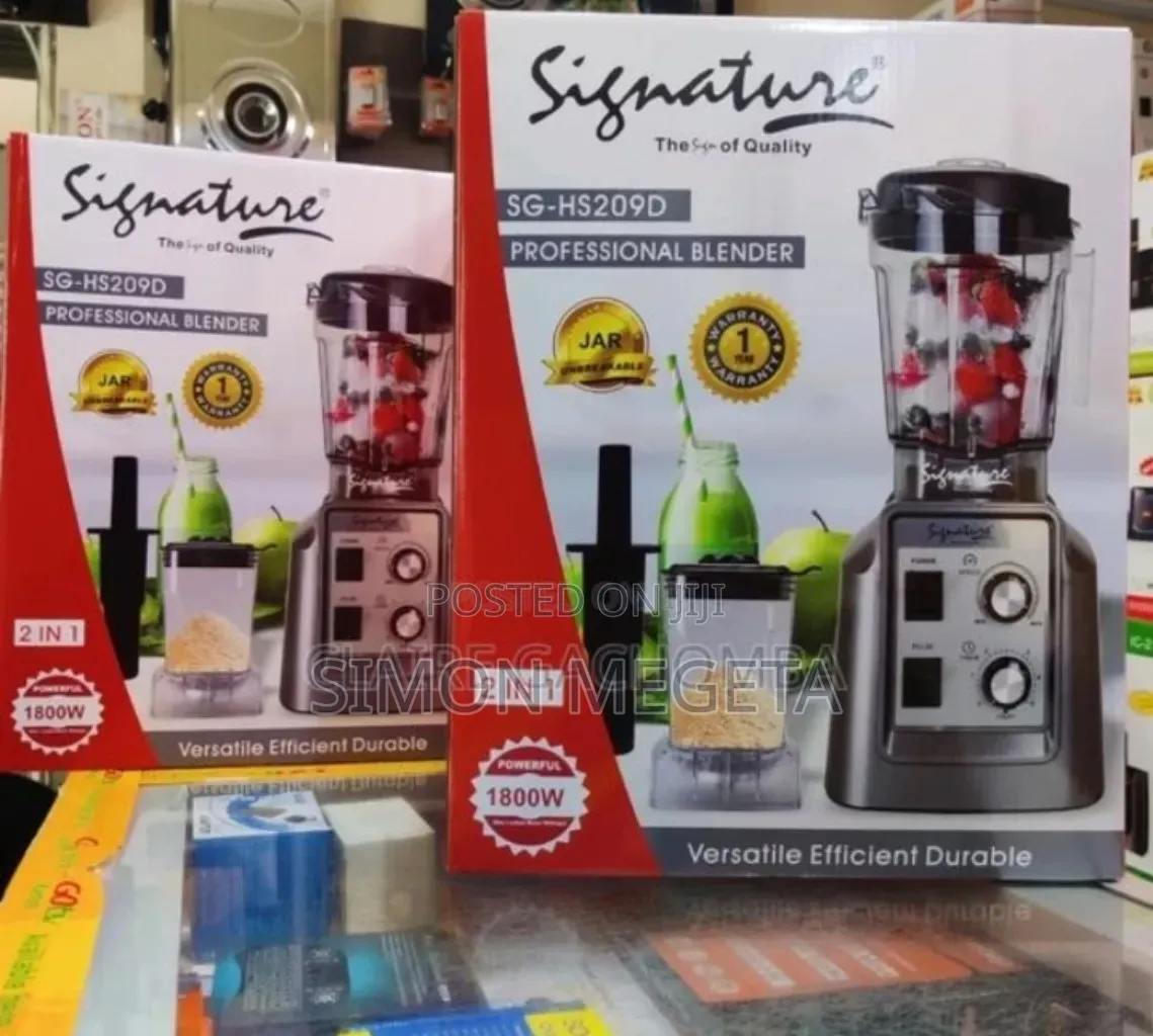 Fully Commercial Signature 1800watts Blender
