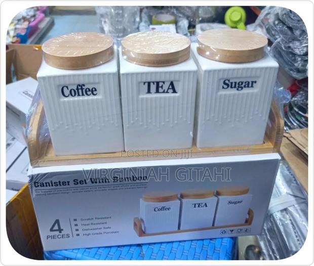 Ceramic Canister Set 3pc
