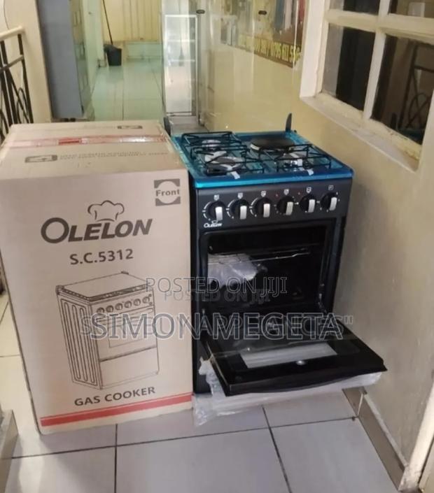 Plus Electric Oven. 50*55 Olelon 3+1 Standing Cooker. 1year Warranty