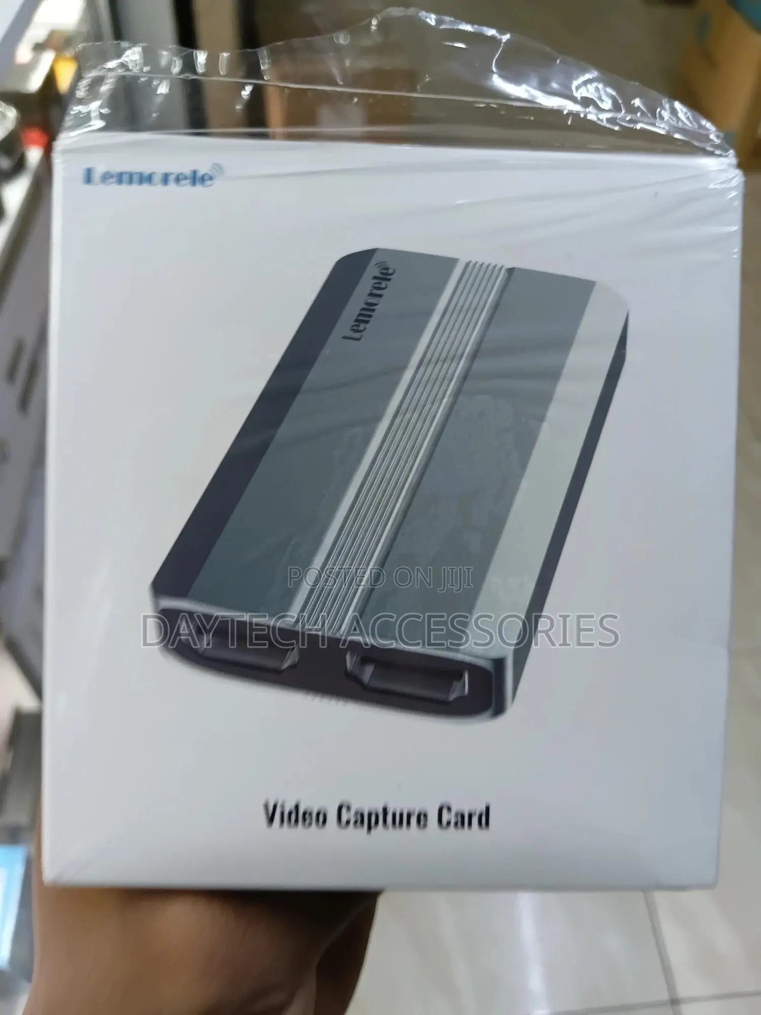 Lemorele 4k30hz Hdmi Video Capture Card With Loop-Out - Gray
