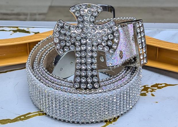  Gothic-Style Iron Cross/ Skull Bb Simon Belts - thumbnail 4