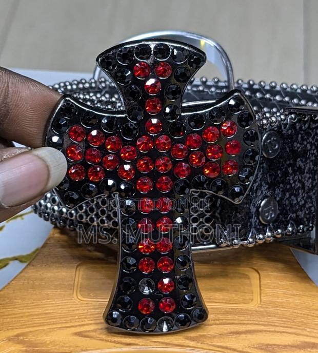  Gothic-Style Iron Cross/ Skull Bb Simon Belts - thumbnail 7