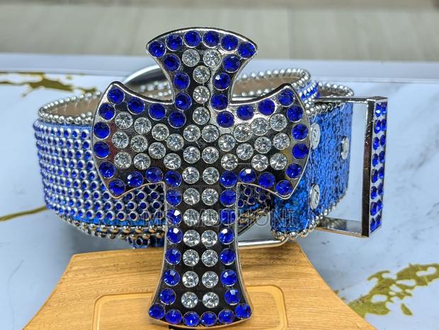  Gothic-Style Iron Cross/ Skull Bb Simon Belts - thumbnail 11