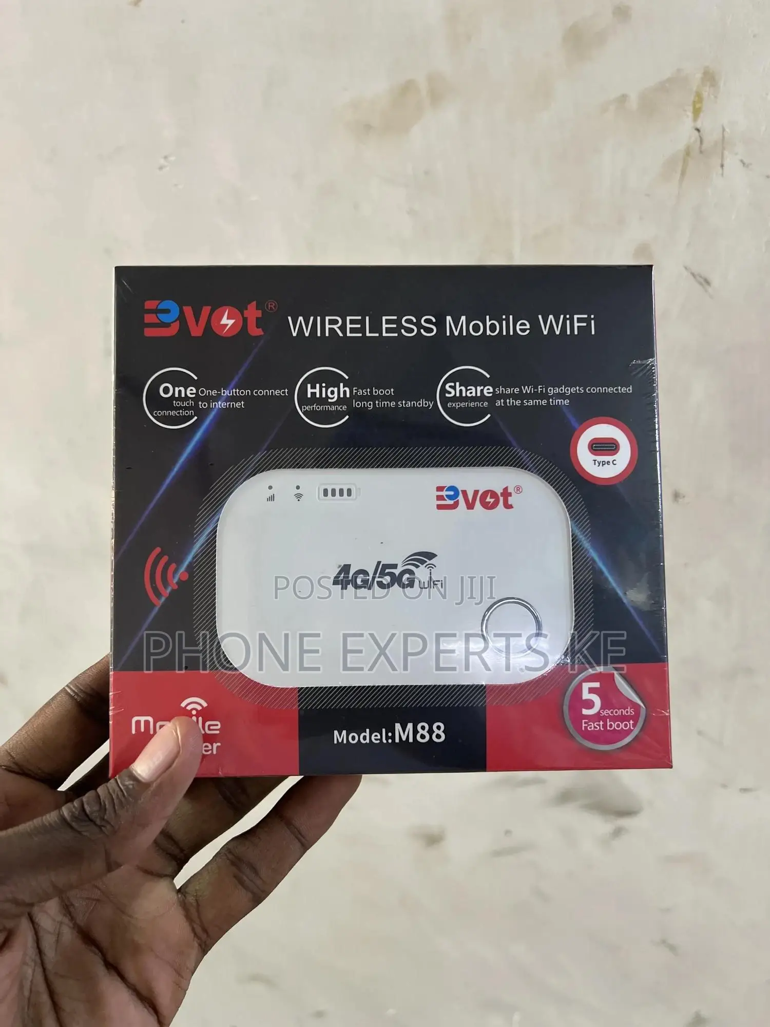 Bvot 4g Lte Universal Mifi - Supports All Networks (Brand New)