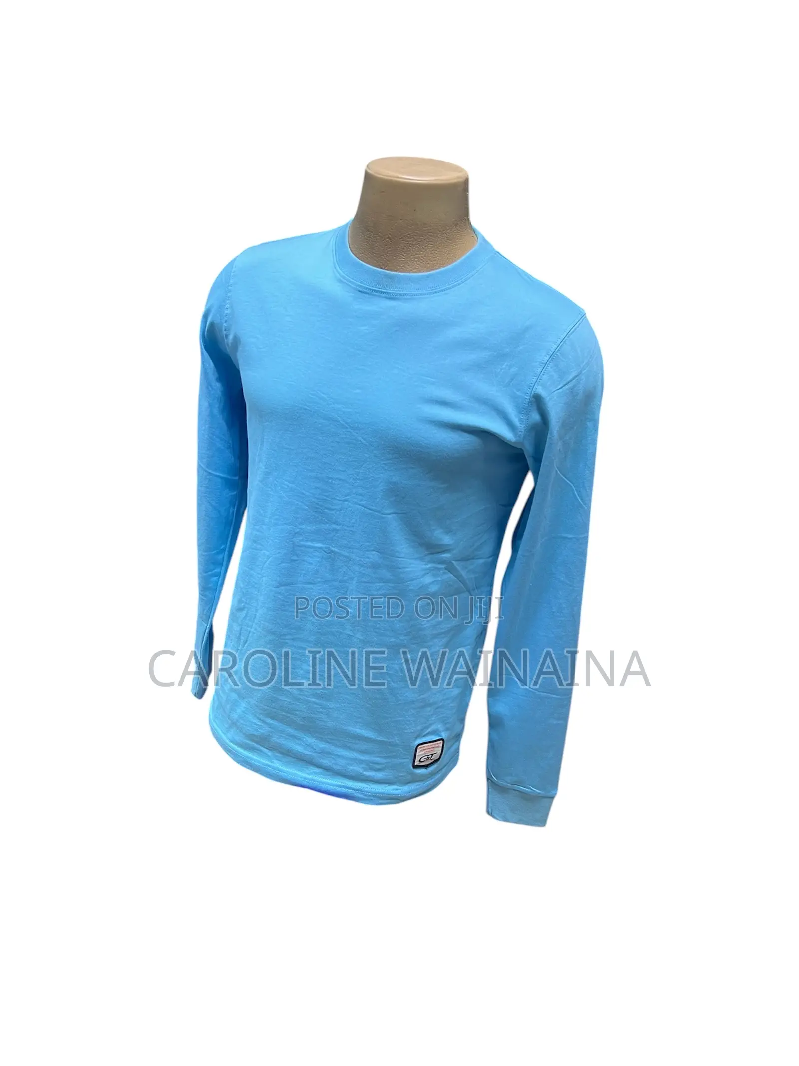 Sky Blue Long Sleeve Tshirt