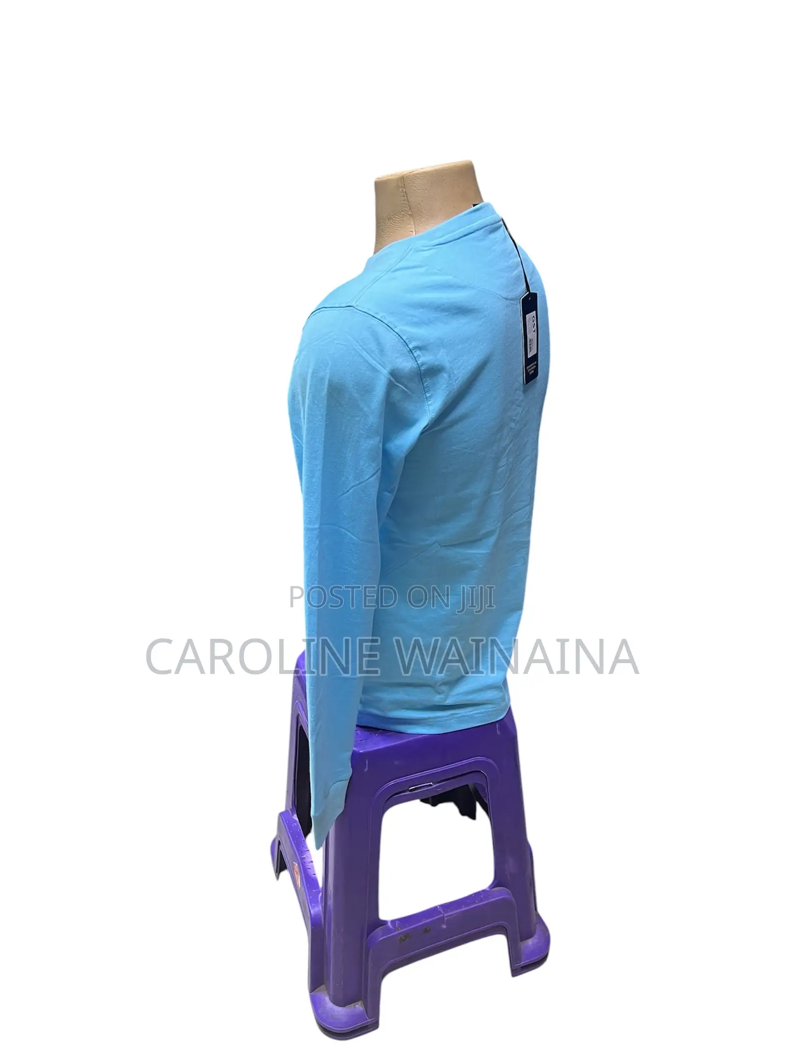 Sky Blue Long Sleeve Tshirt