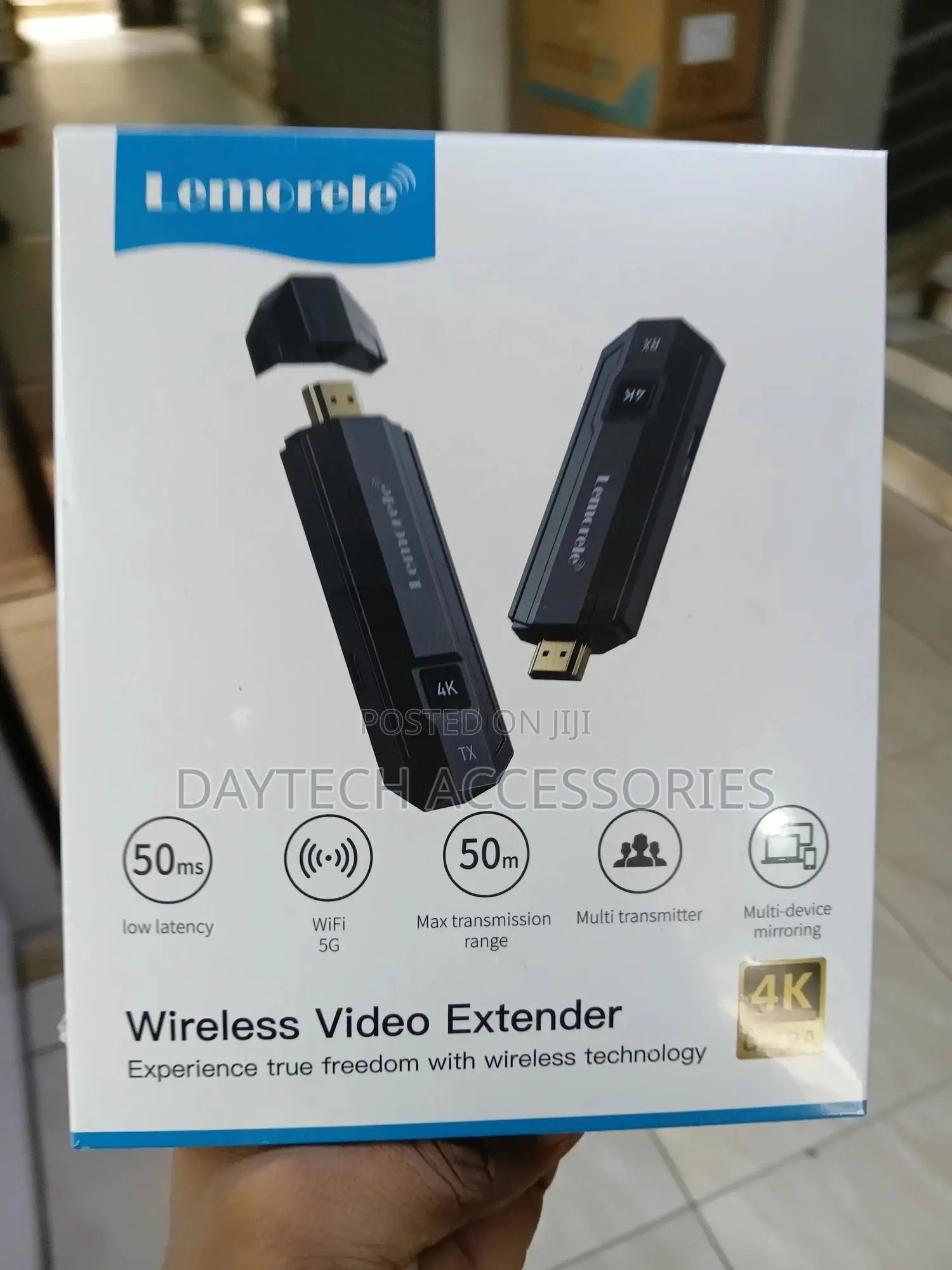 Lemorele Wireless Hdmi Transmitter And Receiver Kit, Supports At 30hz