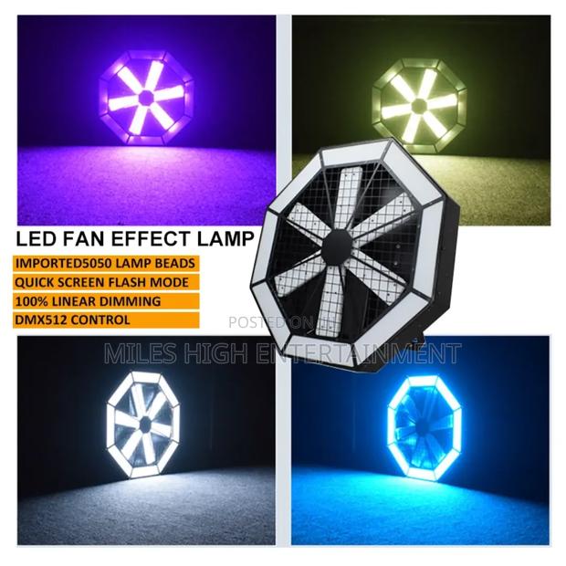 Rotating Fan Stage Light