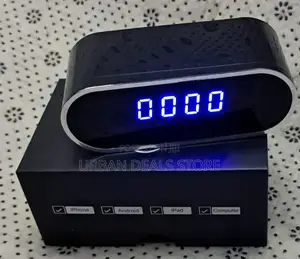 Table Clock Wifi Spy Camera