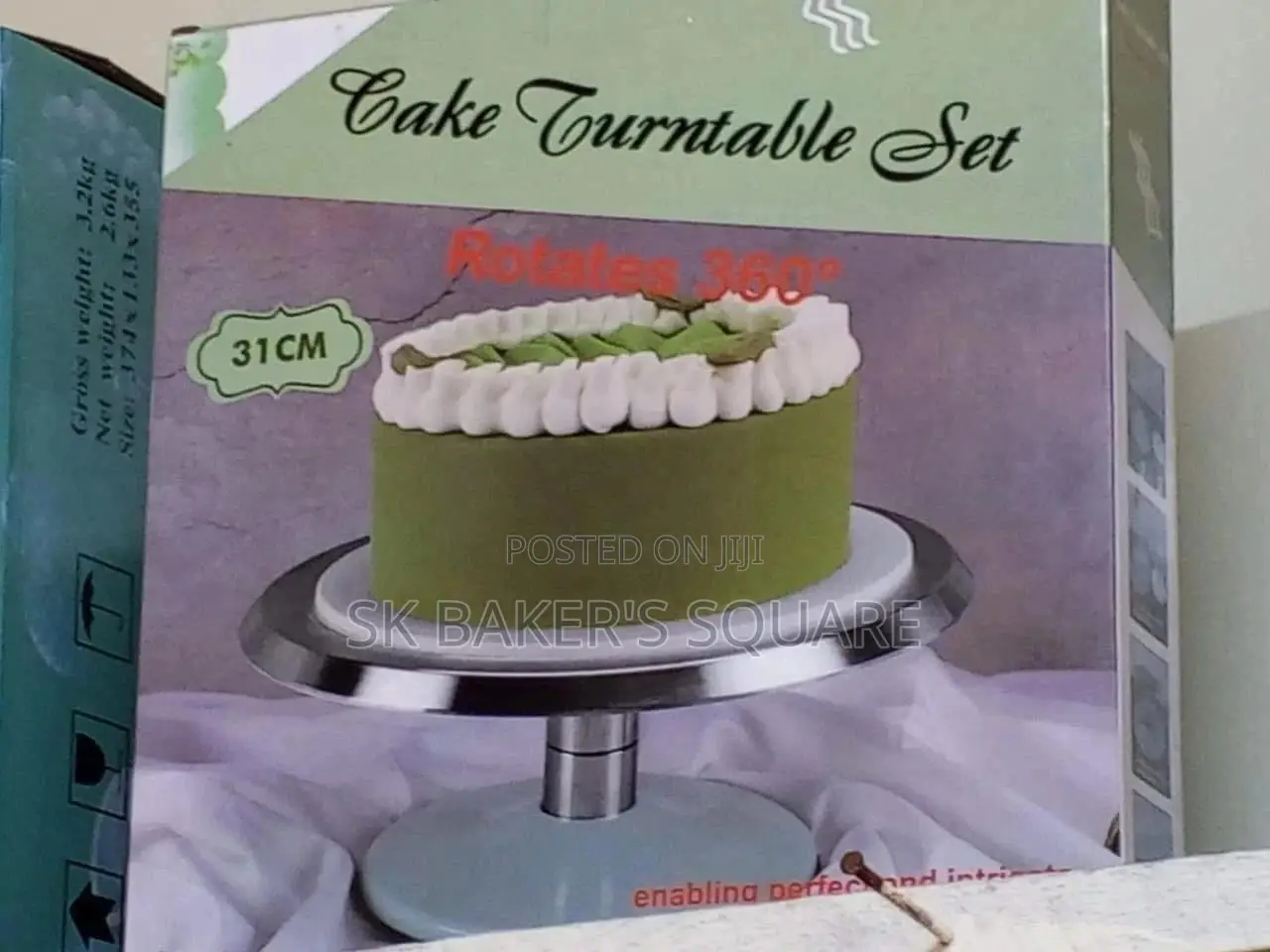 Cake Turntable Set