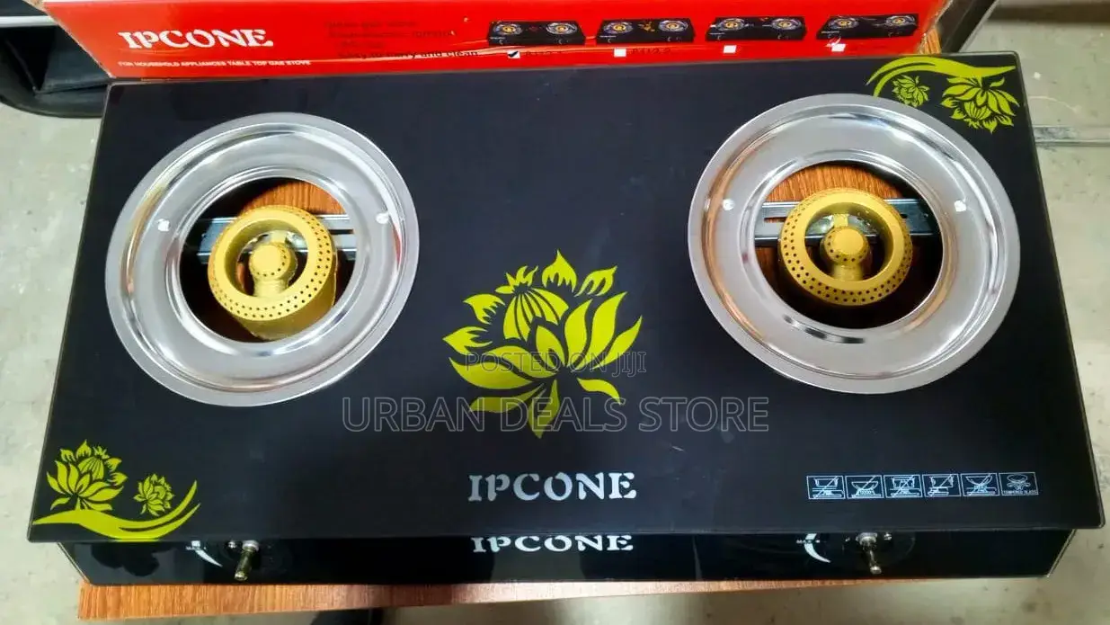 Ipcone Glass 2 Burner Cooker