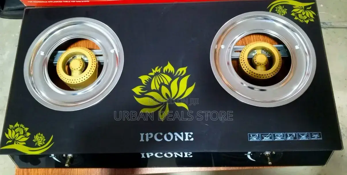 Ipcone Glass 2 Burner Modern Cooker