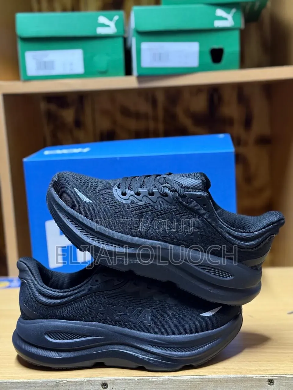 Hoka Bondi 9 Tripple Black