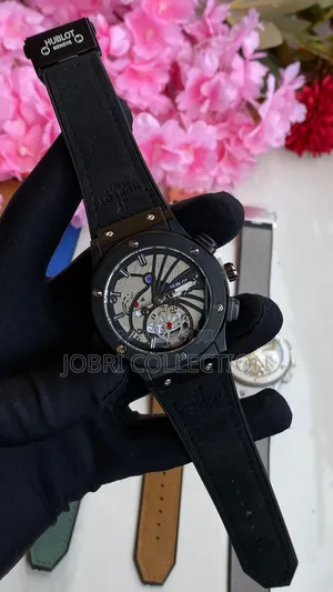 Hublot Gents Leather Watch