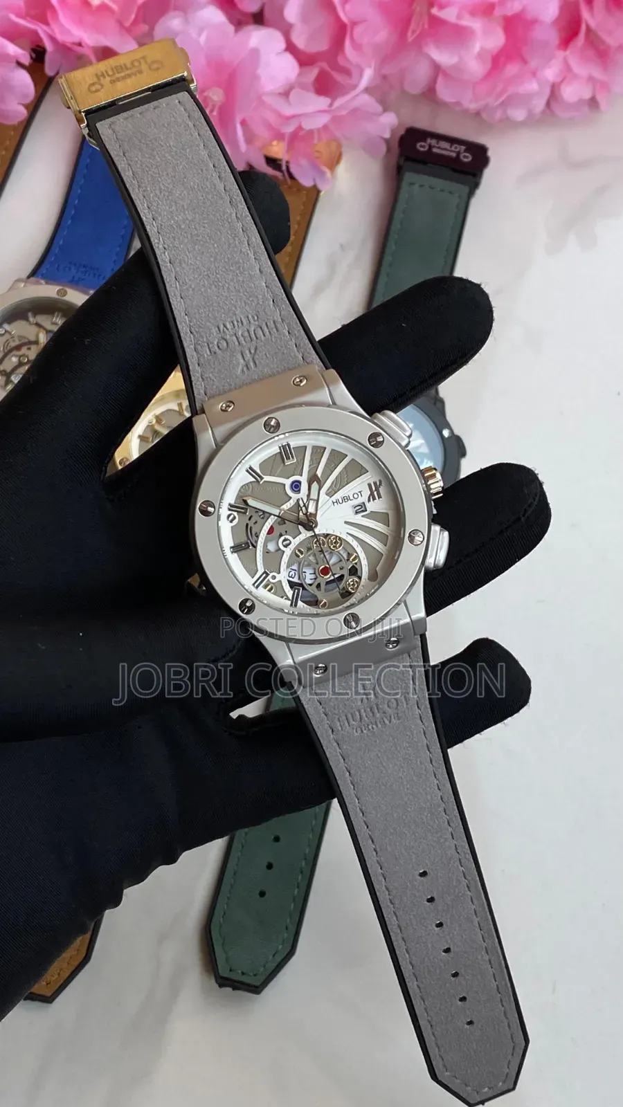 Hublot Gents Leather Watch