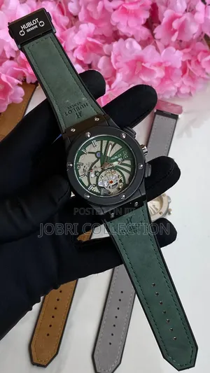 Hublot Gents Leather Watch