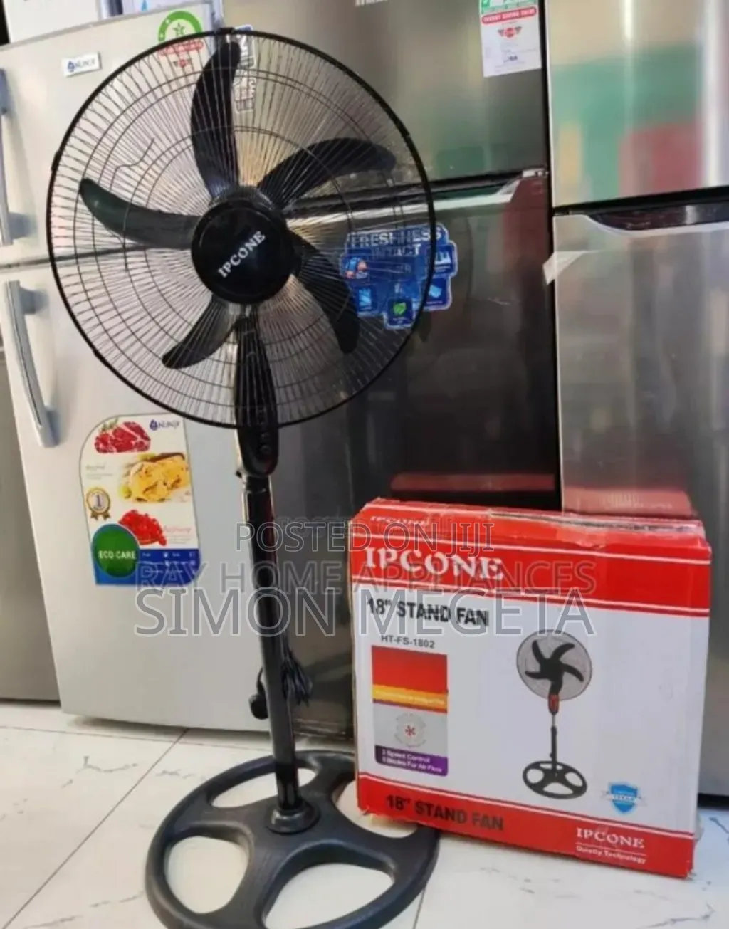 Electric Ipcone 18inch Stand Fan.