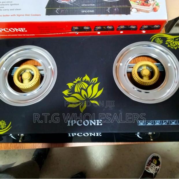 Ipcone Double Burner Glass Top Cooker