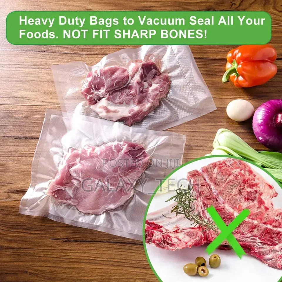 100pcs Food Storage Vacuum Bags