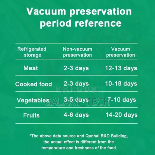 100pcs Food Storage Vacuum Bags - thumbnail 3