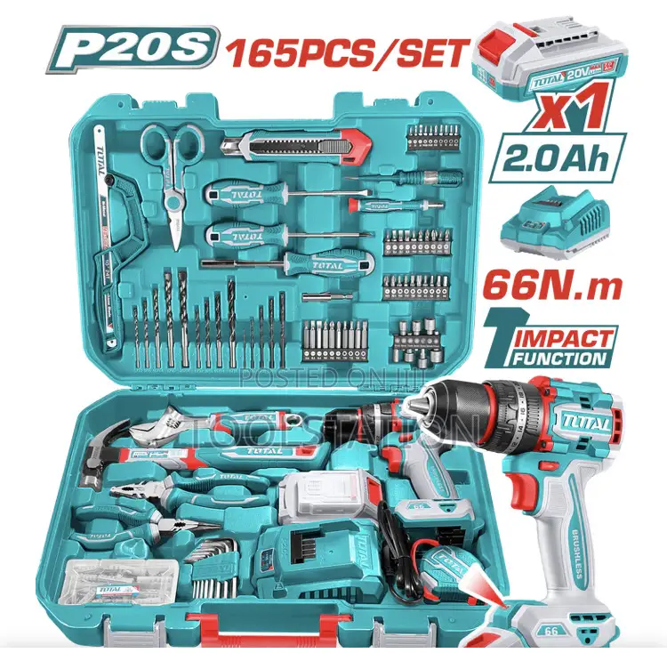 165 Pcs Tools Set Cordless Stock Offer Thkthp11652