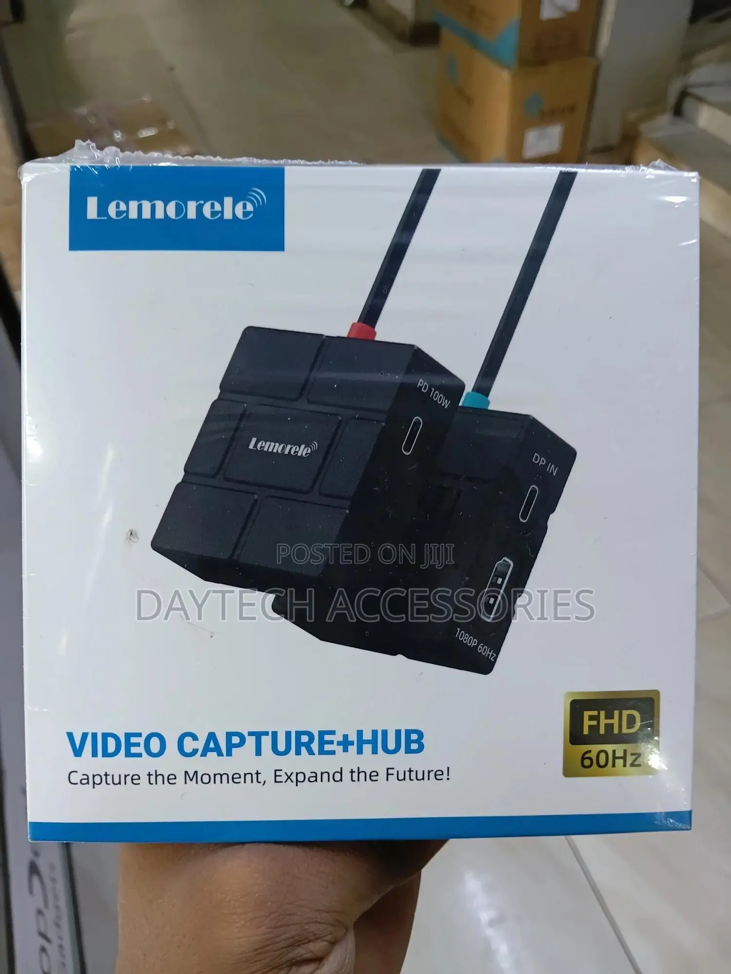 Lemorele Video Capture Card and Hub.
