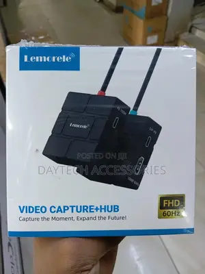 Lemorele Video Capture Card and Hub.