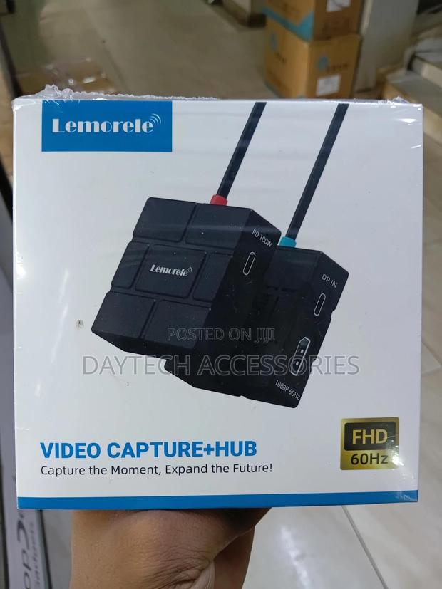 Lemorele Video Capture Card and Hub.