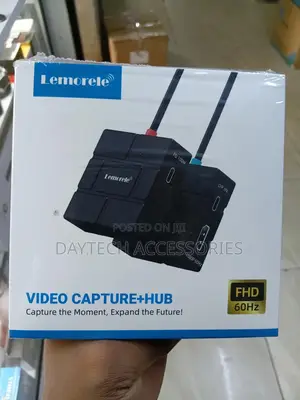 Lemorele Video Capture Card and Hub.
