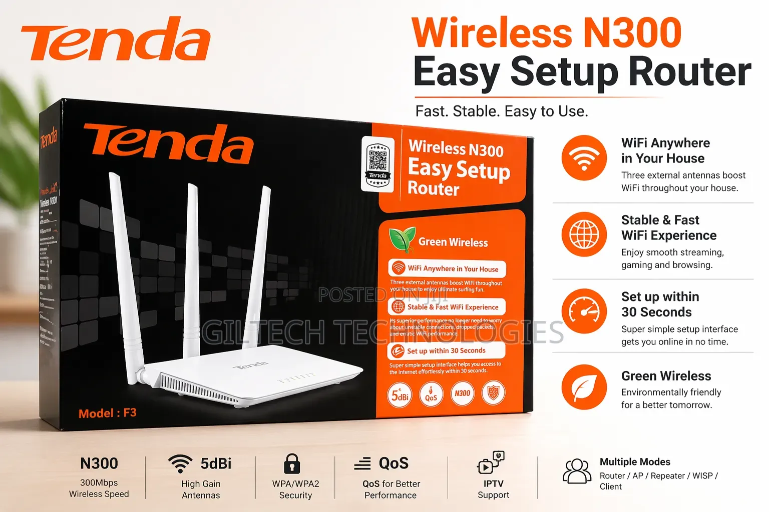 Tenda F3 Router