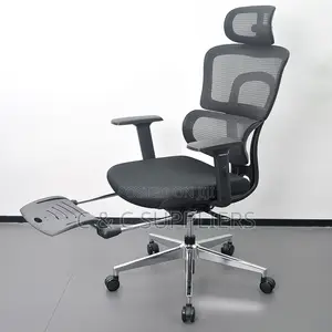 Office Seat: Ergonomic Office Chair Swivel Feature Home Computer Chair