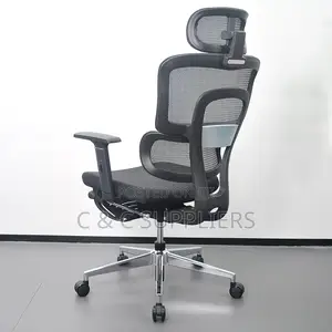 Office Seat: Ergonomic Office Chair Swivel Feature Home Computer Chair