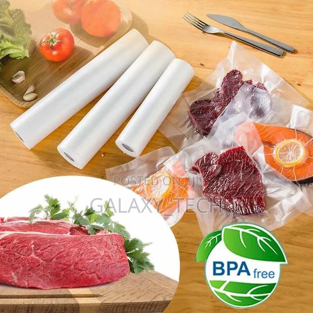 Vacuum Sealer Rolls Food Storage Bags