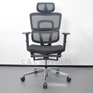 Office Seat: Ergonomic Office Chair Swivel Feature Home Computer Chair