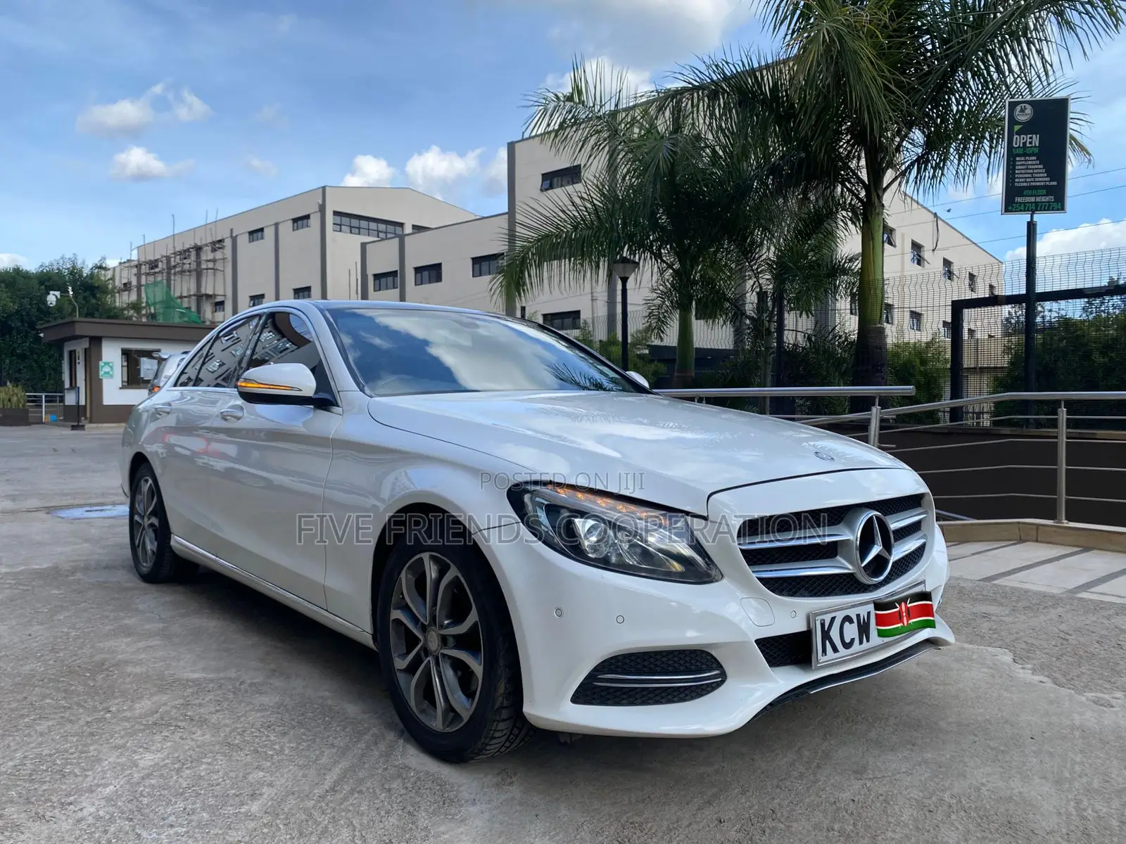 Mercedes-Benz C200 2015 White