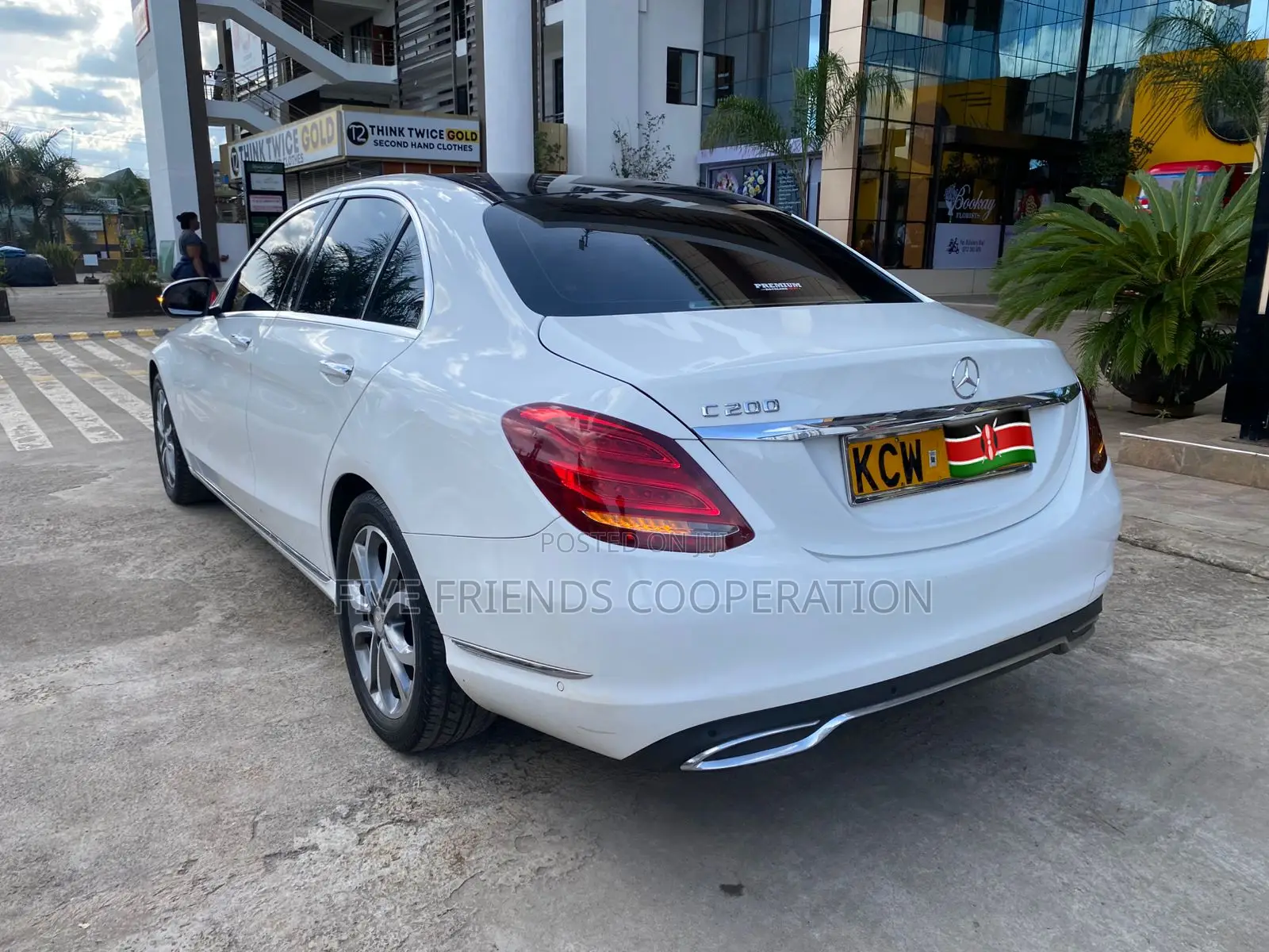 Mercedes-Benz C200 2015 White