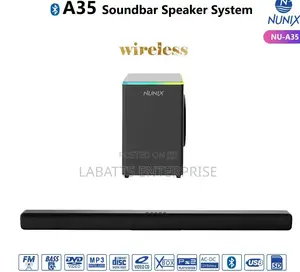 Nunix A35 Soundbar Wireless System