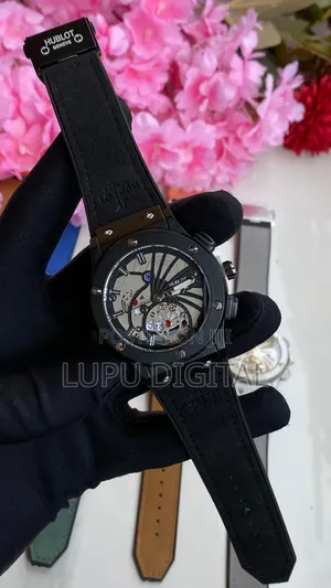Hublot Watch With Date Display and Water Resistant