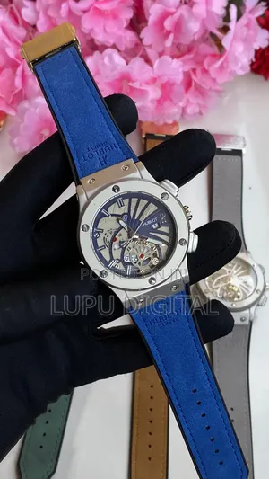 Hublot Watch With Date Display and Water Resistant