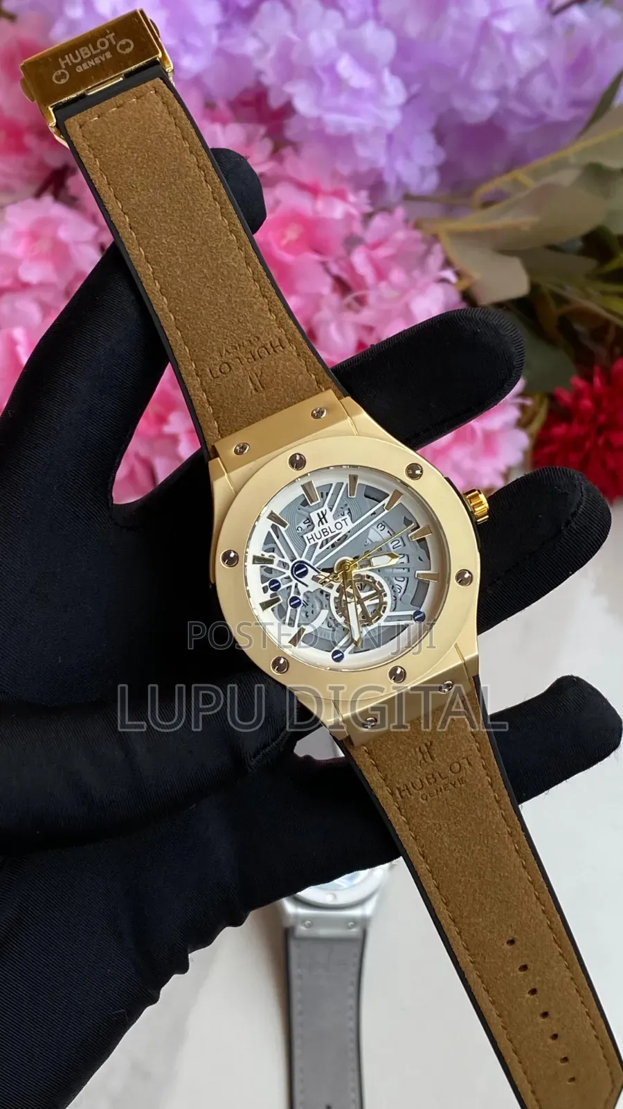 Hublot Watch With Date Display and Water Resistant